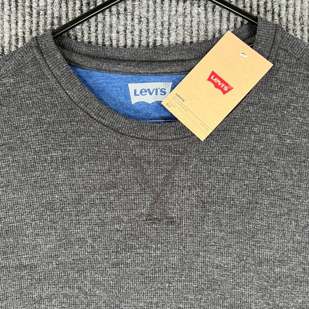 Levi's Mens Sweater  Size Small Gray‎ Long Sleeve Lightweight New with Tags NWT